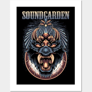 SOUND GARDEN BAND Posters and Art